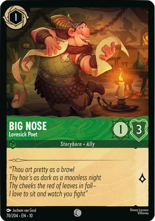 Big Nose - Lovesick Poet (70/204) - Whispers in the Well - for just $0.02! 