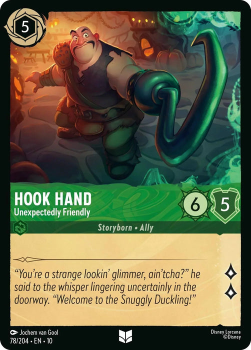 Hook Hand - Unexpectedly Friendly (78/204) [Whispers in the Well] - for just $0.10! 