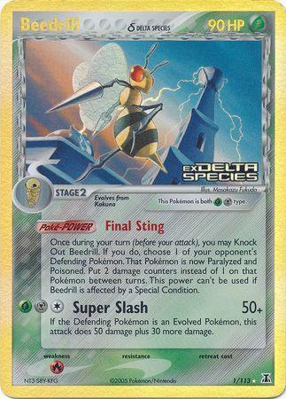 Beedrill (1/113) (Delta Species) (Stamped) [EX: Delta Species] - for just $32.20! 