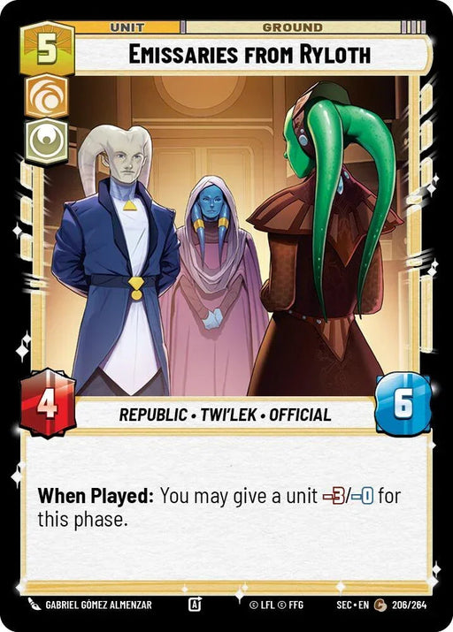 Emissaries from Ryloth (206/264) (206/264) [Secrets of Power] - for just $0.10! 