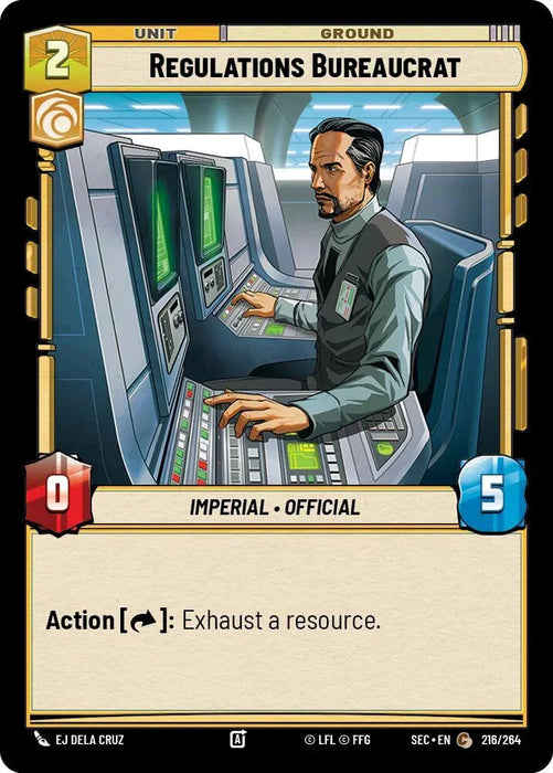 Regulations Bureaucrat (216/264) (216/264) [Secrets of Power] - for just $0.10! 