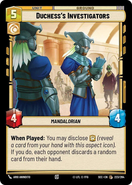 Duchess's Investigators (223/264) (223/264) [Secrets of Power] - for just $0.10! 