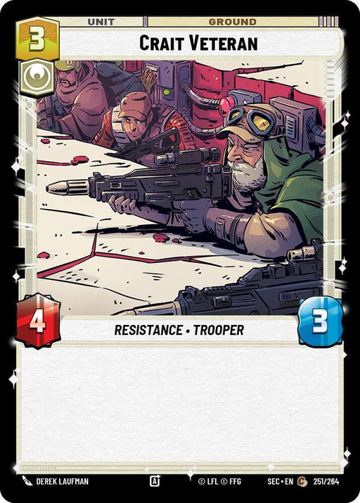 Crait Veteran (251/264) (251/264) [Secrets of Power] - for just $0.10! 