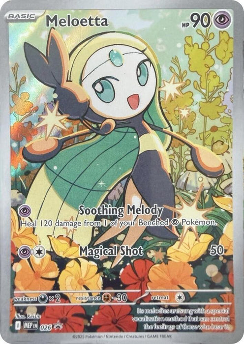 Meloetta (026) [Mega Evolutions Promo] - for just $5.75! 
