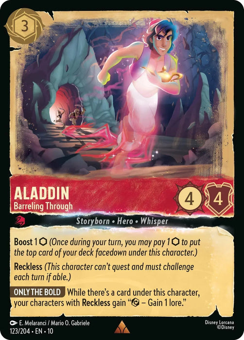 Aladdin - Barreling Through (123/204) [Whispers in the Well] - for just $0.10! 