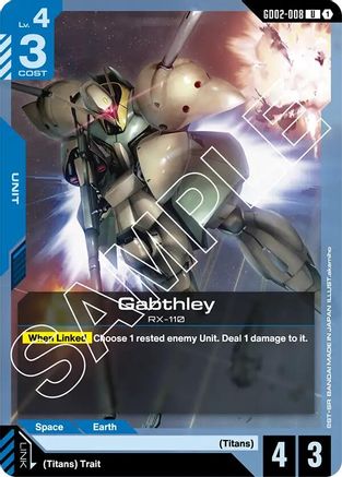 Gabthley (GD02-008) - Dual Impact - for just $0.03! 