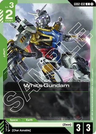 White Gundam (GD02-032) - Dual Impact - for just $0.03! 