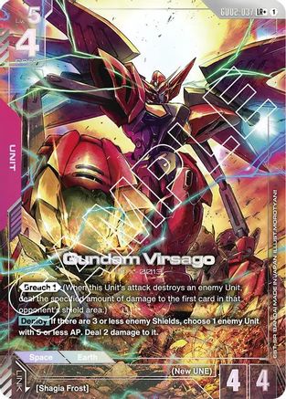 Gundam Virsago (LR+) (GD02-037) - Dual Impact Holofoil - for just $3.60! 
