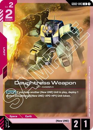 Daughtress Weapon (GD02-043) - Dual Impact - for just $0.03! 