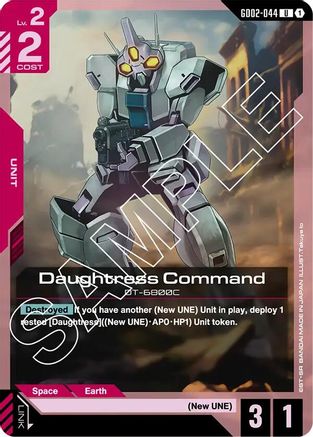 Daughtress Command (GD02-044) - Dual Impact - for just $0.03! 
