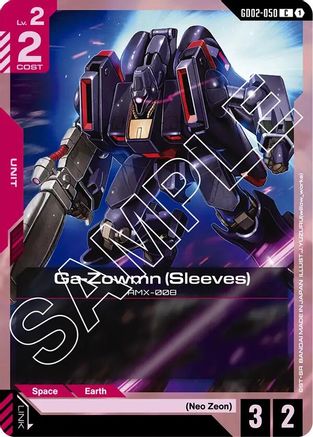 Ga-Zowmn (Sleeves) (GD02-050) - Dual Impact - for just $0.02! 