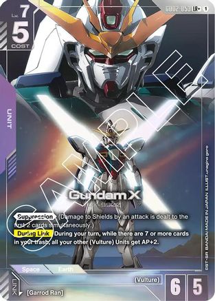 Gundam X (LR+) (GD02-053) - Dual Impact Holofoil - for just $6.31! 