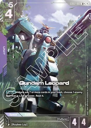 Gundam Leopard (U+) (GD02-060) - Dual Impact Holofoil - for just $1.83! 