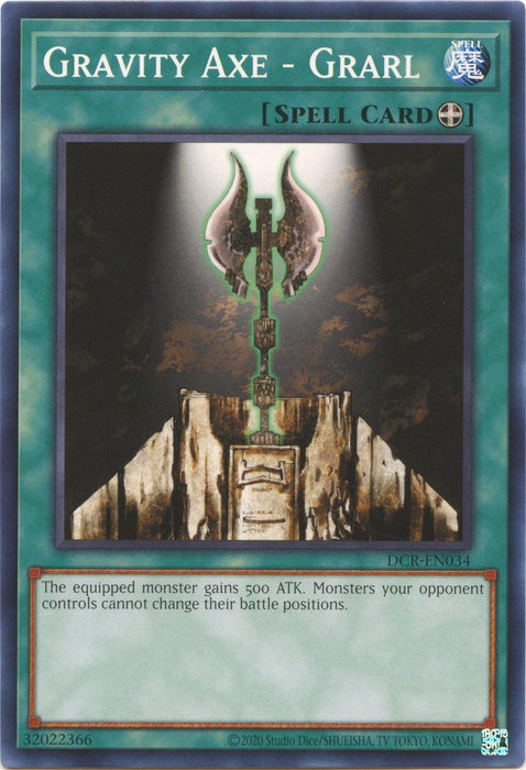Gravity Axe - Grarl (25th Anniversary) [DCR-EN034] Common - for just $0.10! 