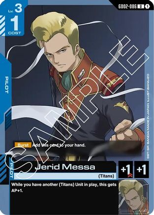 Jerid Messa (GD02-086) - Dual Impact - for just $0.03! 