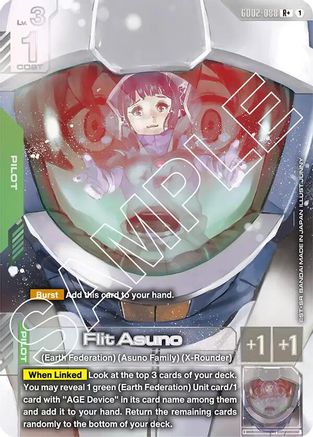 Flit Asuno (R+) (GD02-088) - Dual Impact - for just $5.49! 