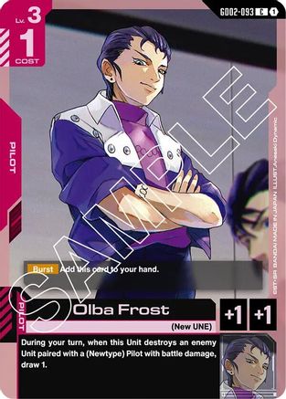 Olba Frost (GD02-093) - Dual Impact - for just $0.03! 