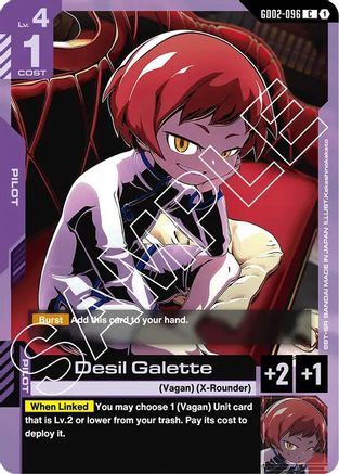 Desil Galette (GD02-096) - Dual Impact - for just $0.03! 