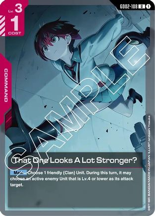 That One Looks A Lot Stronger? (GD02-108) - Dual Impact - for just $0.03! 