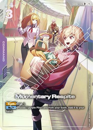Momentary Respite (R+) (GD02-112) - Dual Impact Holofoil - for just $4.27! 