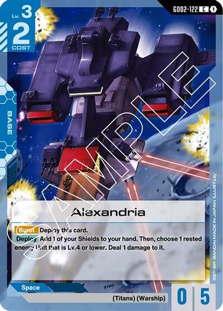 Alexandria (GD02-122) - Dual Impact - for just $0.03! 