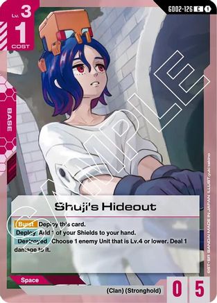 Shuji's Hideout (GD02-126) - Dual Impact - for just $0.04! 