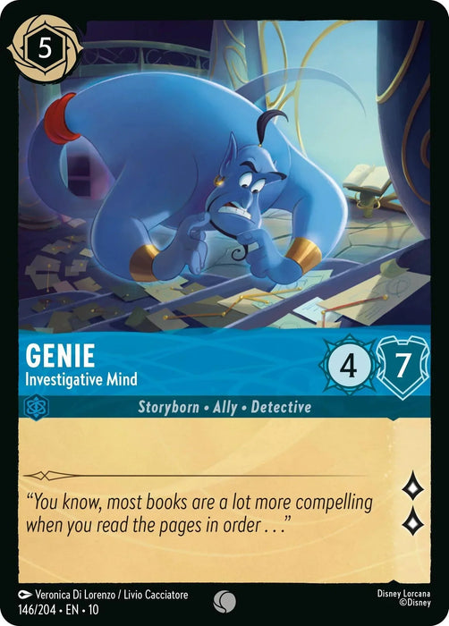 Genie - Investigative Mind (146/204) [Whispers in the Well] - for just $0.10! 