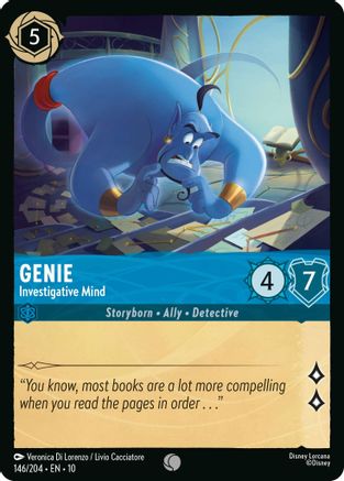 Genie - Investigative Mind (146/204) - Whispers in the Well - for just $0.03! 