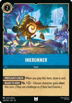 Inkrunner (169/204) - Whispers in the Well Cold Foil - for just $0.57! 