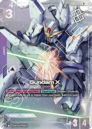 Gundam X (GD02-056) (Store Tournament Winner Pack 02) (GD02-056) - Gundam Promotional Cards Holofoil - for just $3.52! 