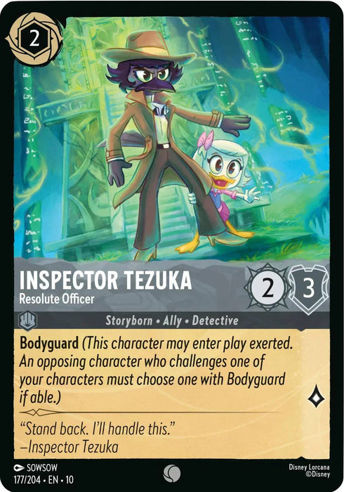 Inspector Tezuka - Resolute Officer (177/204) [Whispers in the Well] - for just $0.10! 