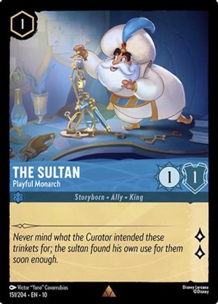 The Sultan - Playful Monarch (151/204) - Whispers in the Well - for just $0.05! 