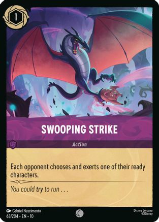 Swooping Strike (63/204) - Whispers in the Well Cold Foil - for just $0.06! 
