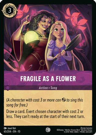 Fragile as a Flower (65/204) - Whispers in the Well - for just $0.02! 