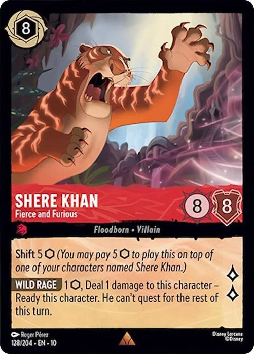 Shere Khan - Fierce and Furious (128/204) [Whispers in the Well] - for just $0.10! 