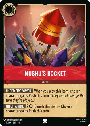 Mushu's Rocket (134/204) - Whispers in the Well - for just $0.03! 