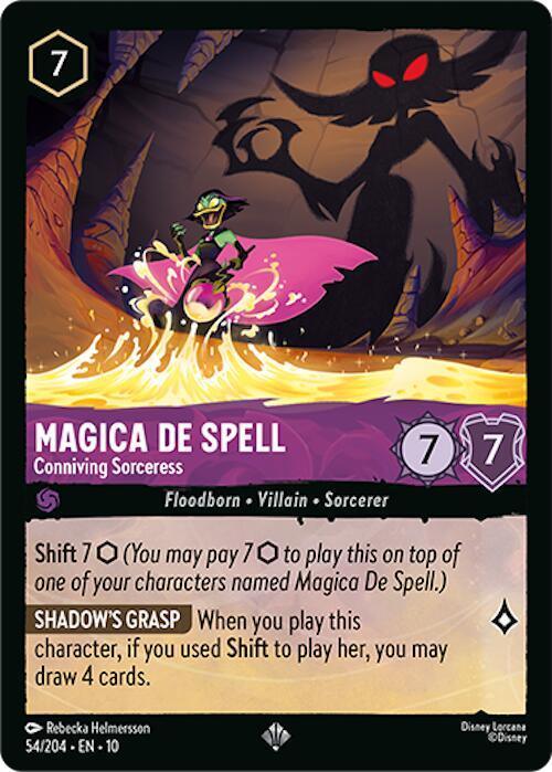 Magica De Spell - Conniving Sorceress (54/204) [Whispers in the Well] - for just $0.10! 