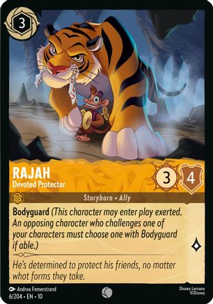 Rajah - Devoted Protector (6/204) - Whispers in the Well - for just $0.03! 