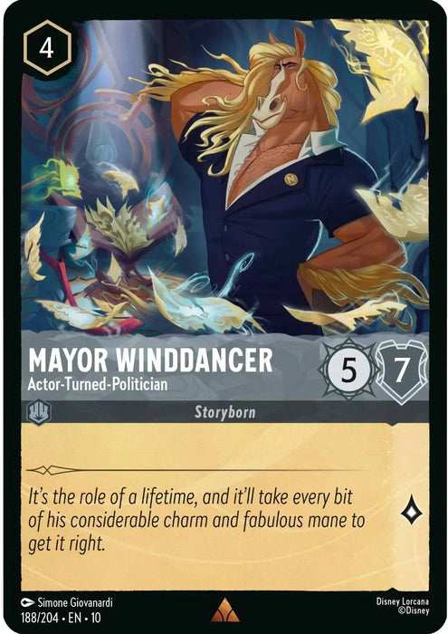 Mayor Winddancer - Actor-Turned-Politician (188/204) [Whispers in the Well] - for just $0.10! 