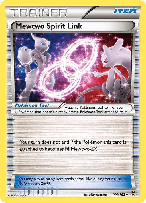 Mewtwo Spirit Link (144/162) [XY: BREAKthrough] - for just $0.30! 