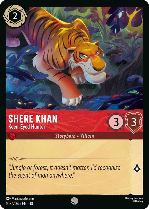 Shere Khan - Keen-Eyed Hunter (108/204) [Whispers in the Well] - for just $0.10! 
