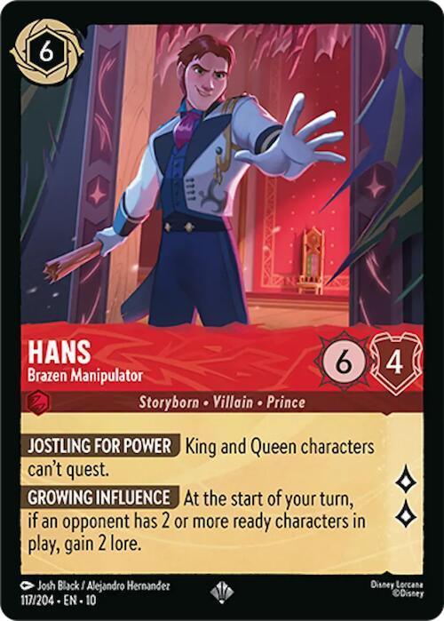 Hans - Brazen Manipulator (117/204) [Whispers in the Well] - for just $0.10! 