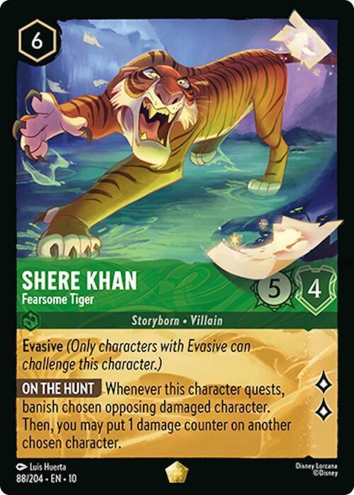 Shere Khan - Fearsome Tiger (88/204) [Whispers in the Well] - for just $0.40! 