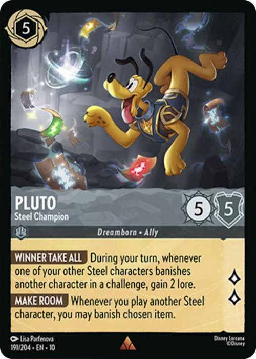 Pluto - Steel Champion (191/204) [Whispers in the Well] - for just $0.25! 