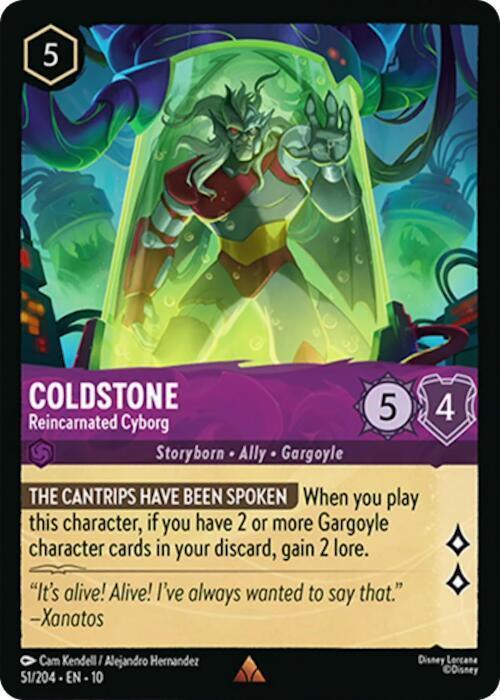 Coldstone - Reincarnated Cyborg (51/204) [Whispers in the Well] - for just $0.10! 