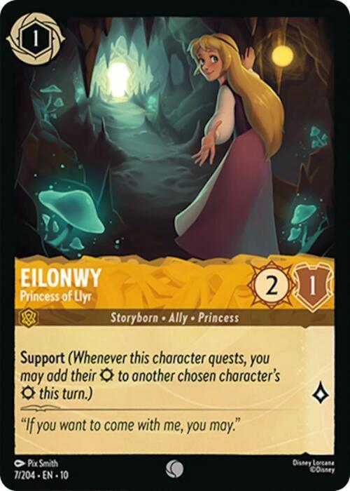 Eilonwy - Princess of Llyr (7/204) [Whispers in the Well] - for just $0.10! 