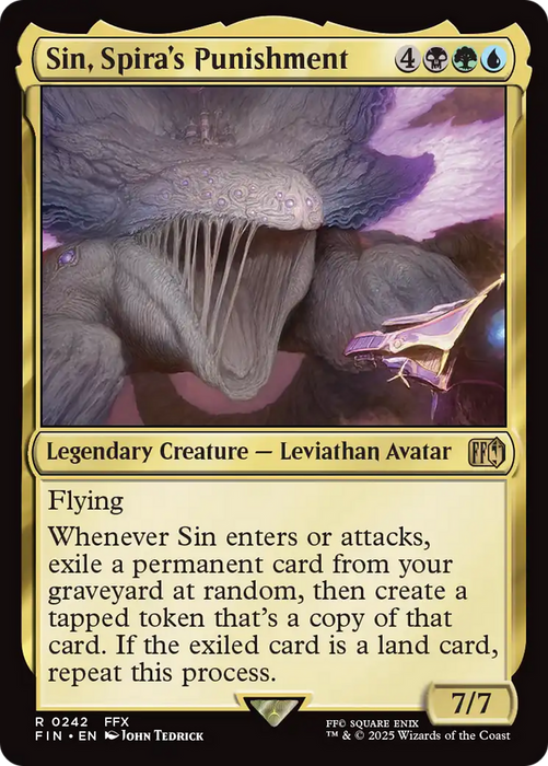 Sin, Spira's Punishment (FIN-242) - FINAL FANTASY Foil - for just $0.14! 