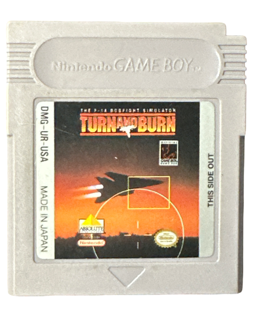 Turn And Burn The F-14 Dogfight Simulator - GameBoy - for just $9.99! 