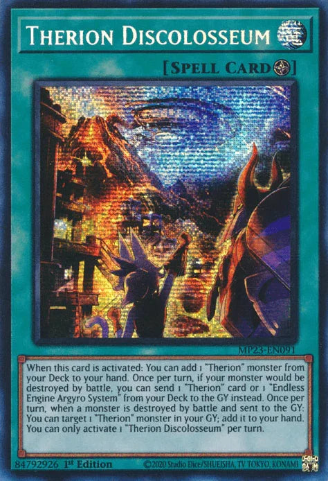 Therion Discolosseum [MP23-EN091] Prismatic Secret Rare - for just $0.15! 