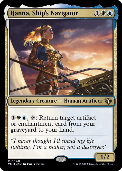 Hanna, Ship's Navigator (CMM-340) - Commander Masters - for just $0.11! 
